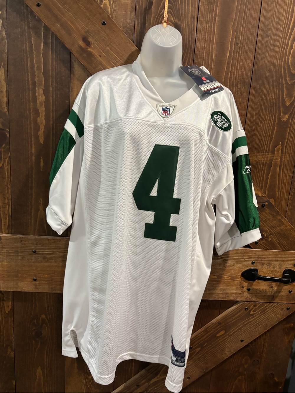 NFL Reebok Brett Favre New York Jets #4 Jersey